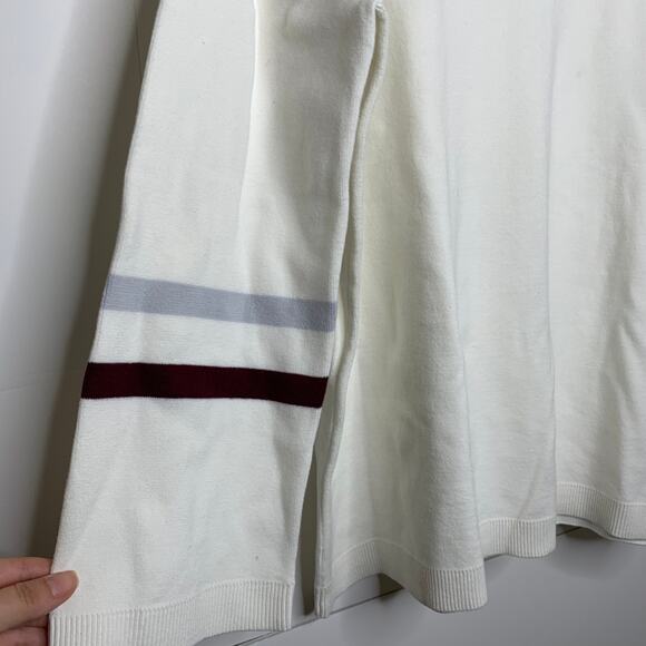 The Upside Halti Ulla White Oversized Knit Sweater Women's XL - Picture 7 of 15